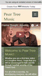 Mobile Screenshot of peartreemusic.com